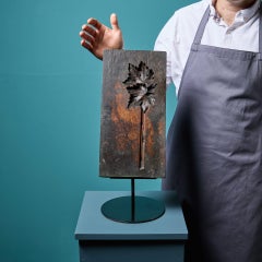 Antique Carved Wooden Leaf Mould Ex. Tucker Collection