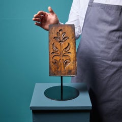 Antique Carved Wooden Leaf Mould Ex. Tucker Collection