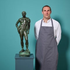 19th Century Italian Bronze Figure of Hermes