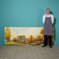 Minton & Co 96 Tile Panel of Little Moreton Hall by John Wadsworth