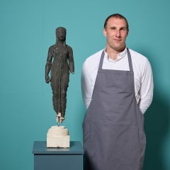 Giovanni Domenico Giannelli (1775-1841) Plaster Statue Of Egyptian Goddess