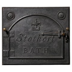 Original English Georgian Cast Iron Bread Oven