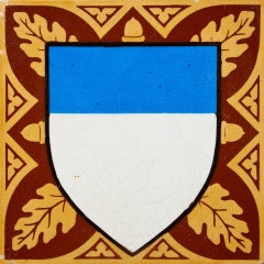 19th Century House of Del Vasto Tile by Minton