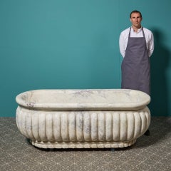 Reclaimed Italian Marble Bath or Trough Planter