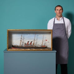 Early 20th Century Diorama Model of the SS ‘Alexandria’
