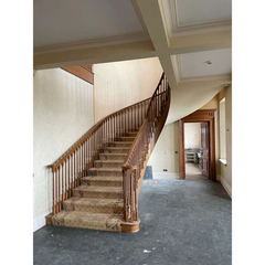 Reclaimed English Oak Staircase Hand Rail & Spindles