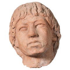 Roman Terracotta Head Unearthed In Yorkshire