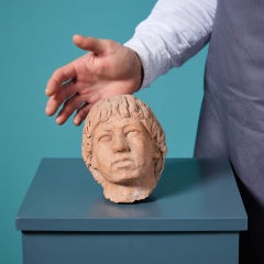 Roman Terracotta Head Unearthed In Yorkshire