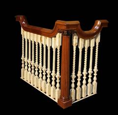 Grand Georgian Style Staircase, circa 1900