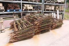 522 Feet of English Wrought Iron Estate Fencing