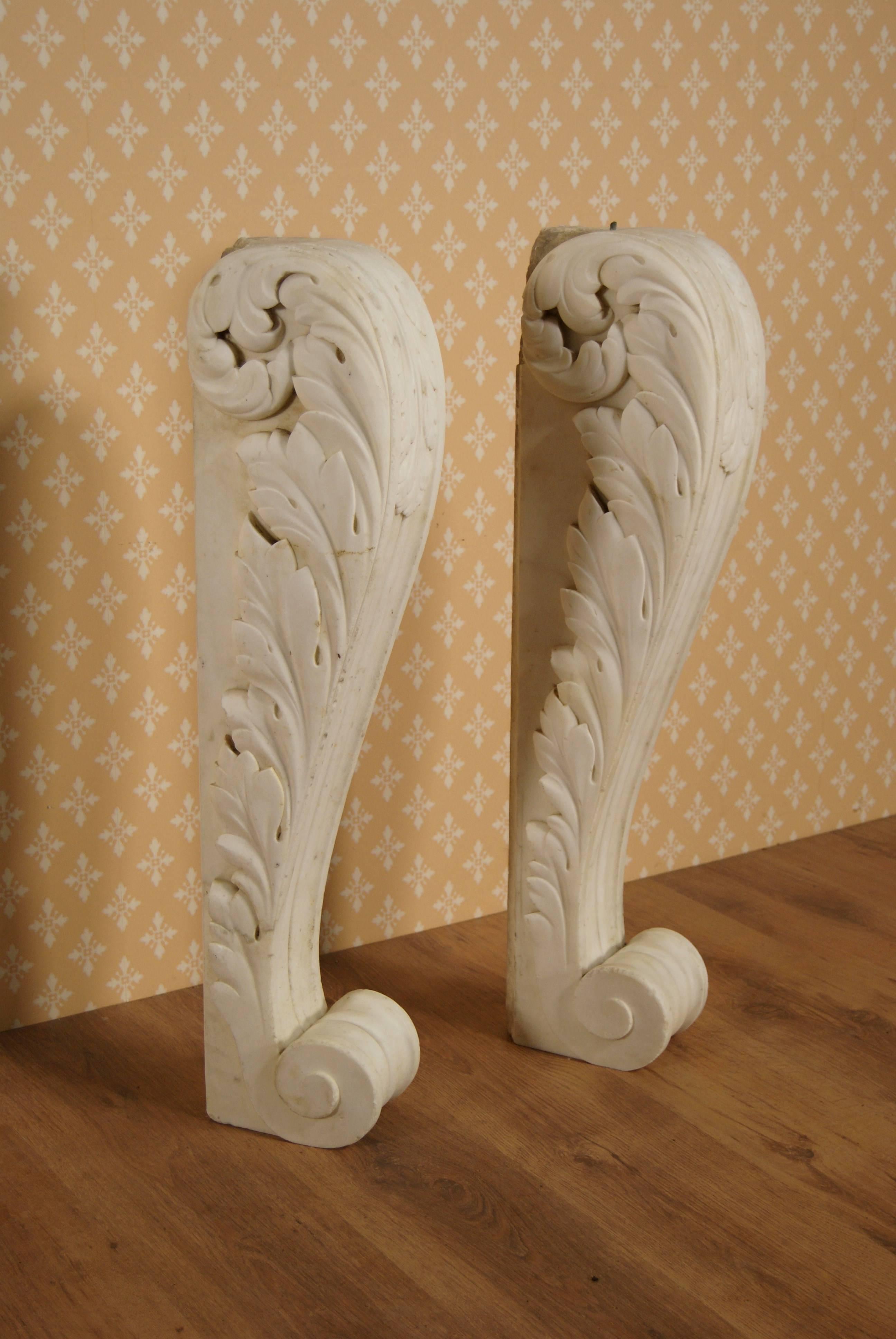 Many decorative uses. These could also be incorporated into a console table.
    