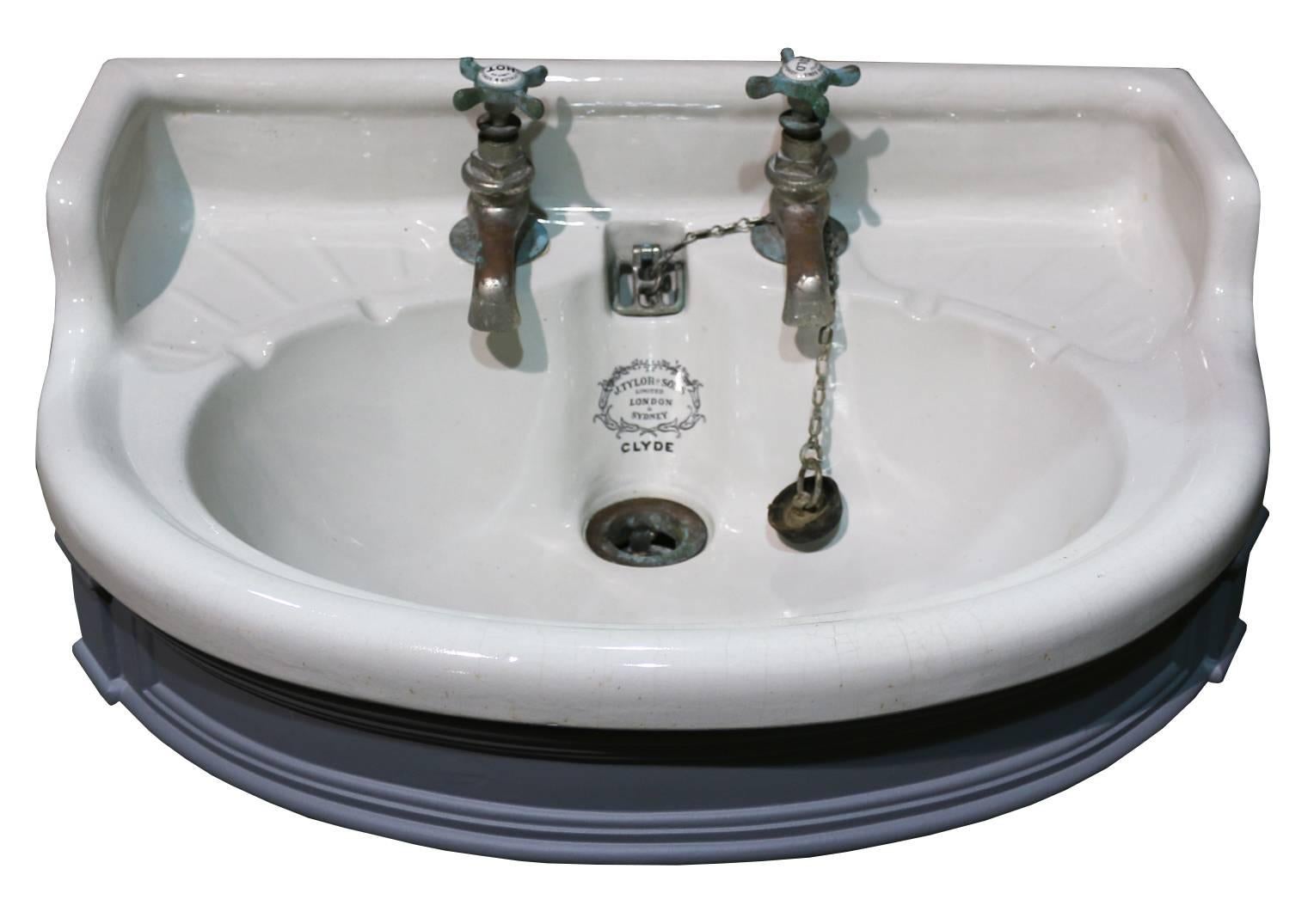 Edwardian ‘Clyde’ Basin Made by Tylor & Sons