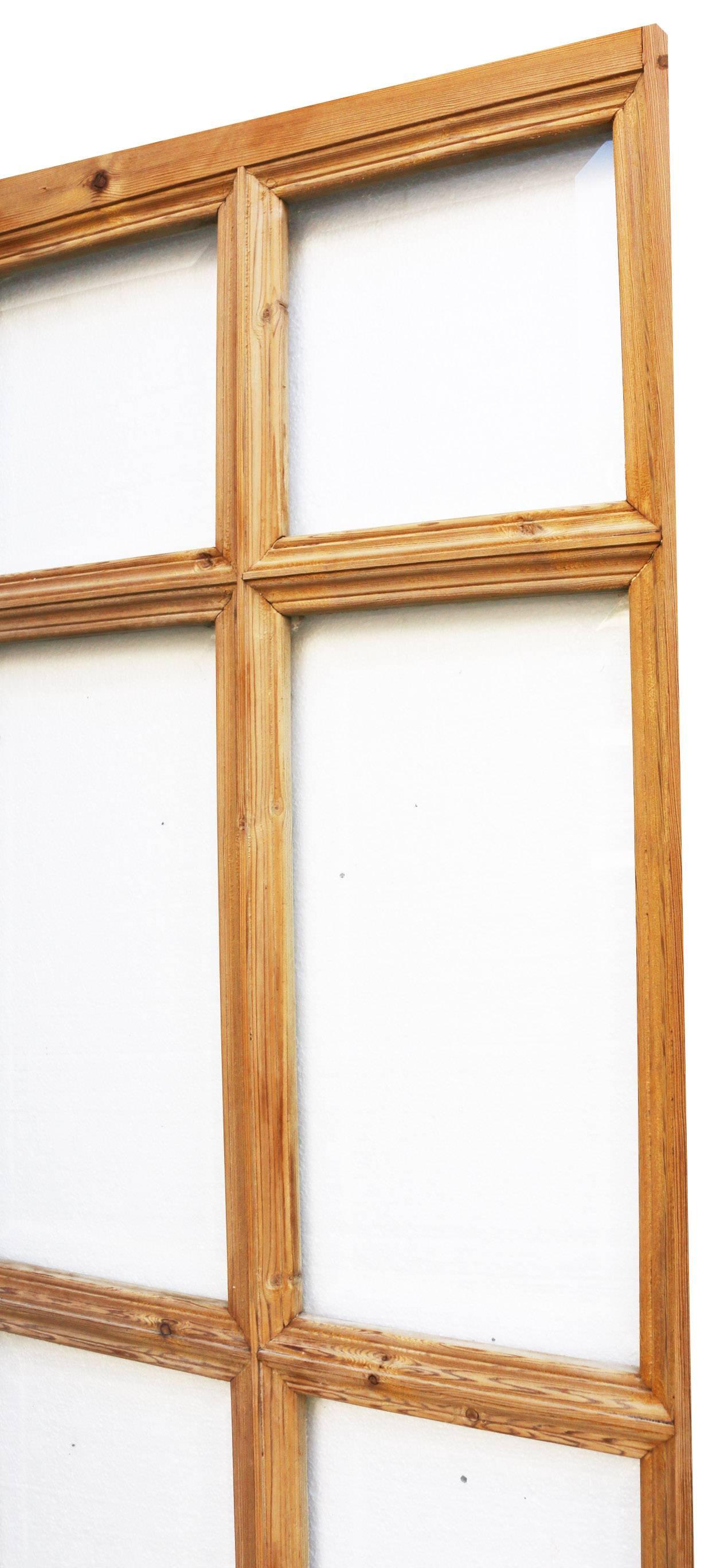 English Set of Four Pine Room Dividers