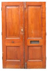 Pair of Reclaimed Teak Exterior Double Doors