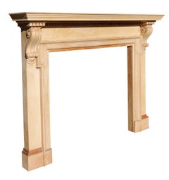 Victorian Stripped Pine Fire Surround