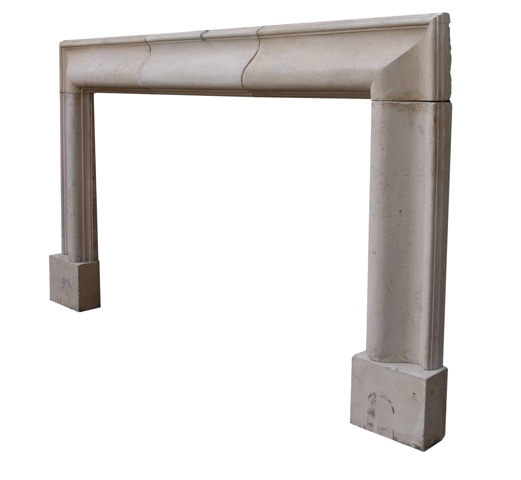 This fire surround comes with a later limestone fender.
Excellent original condition
Opening Height 91 cm
Opening Width 144.5 cm
Width Between Legs 192.5 cm
Fender
Height 12 cm
Length 172 cm
Depth 37 cm
