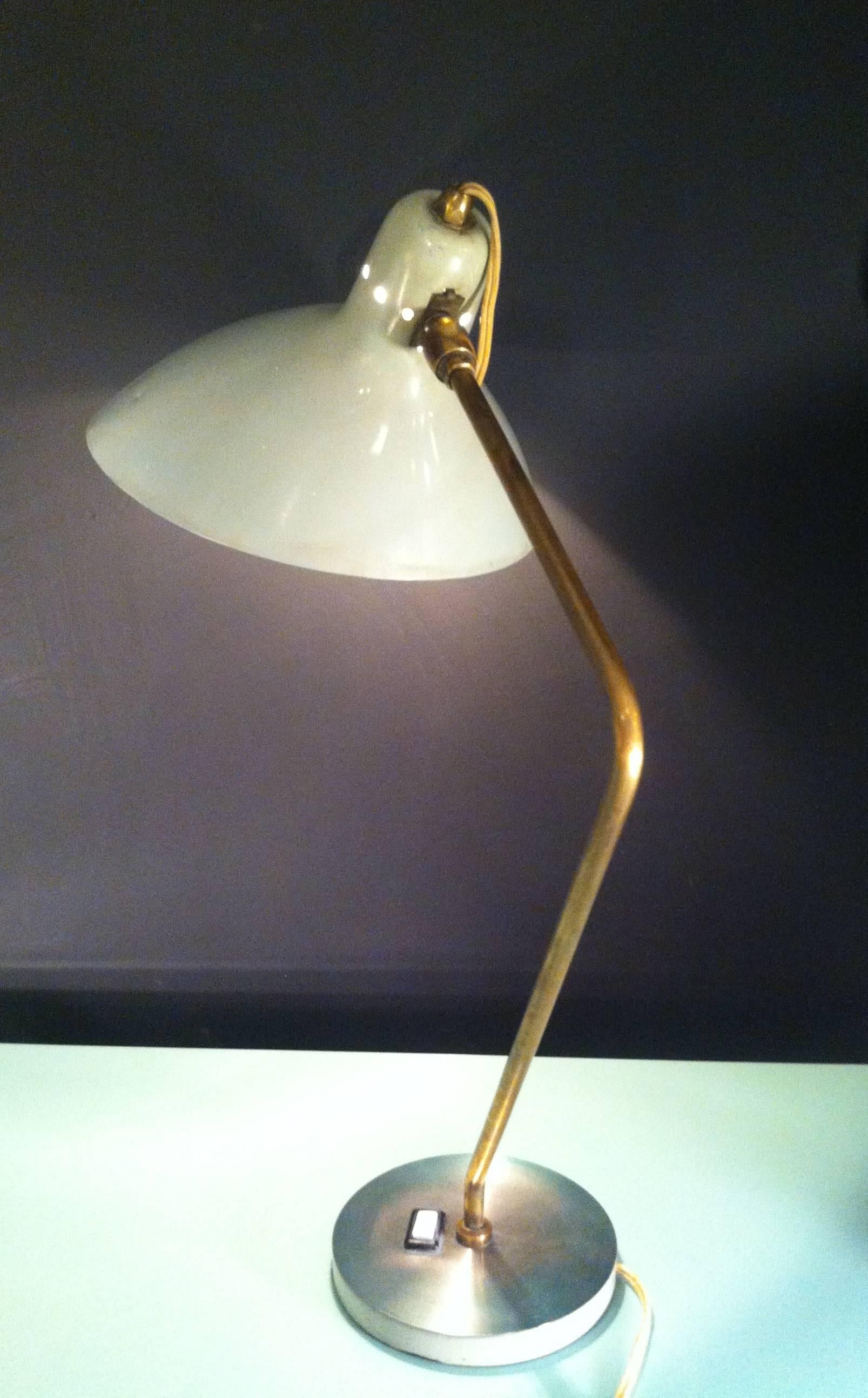 French 1950s Boris Lacroix Table Lamp