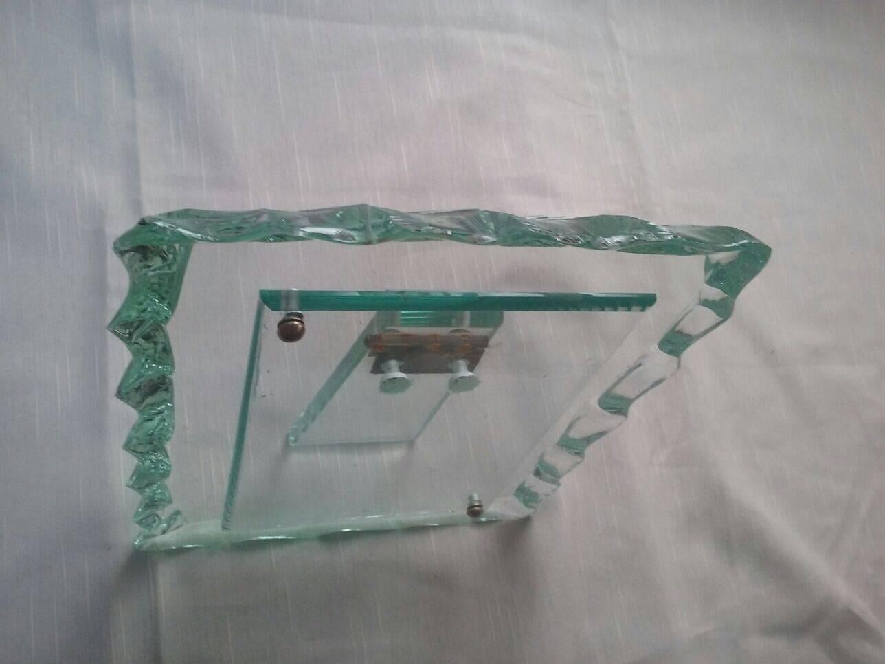 1950s Max Ingrand Fontana Arte Cut-Glass Frame For Sale 1