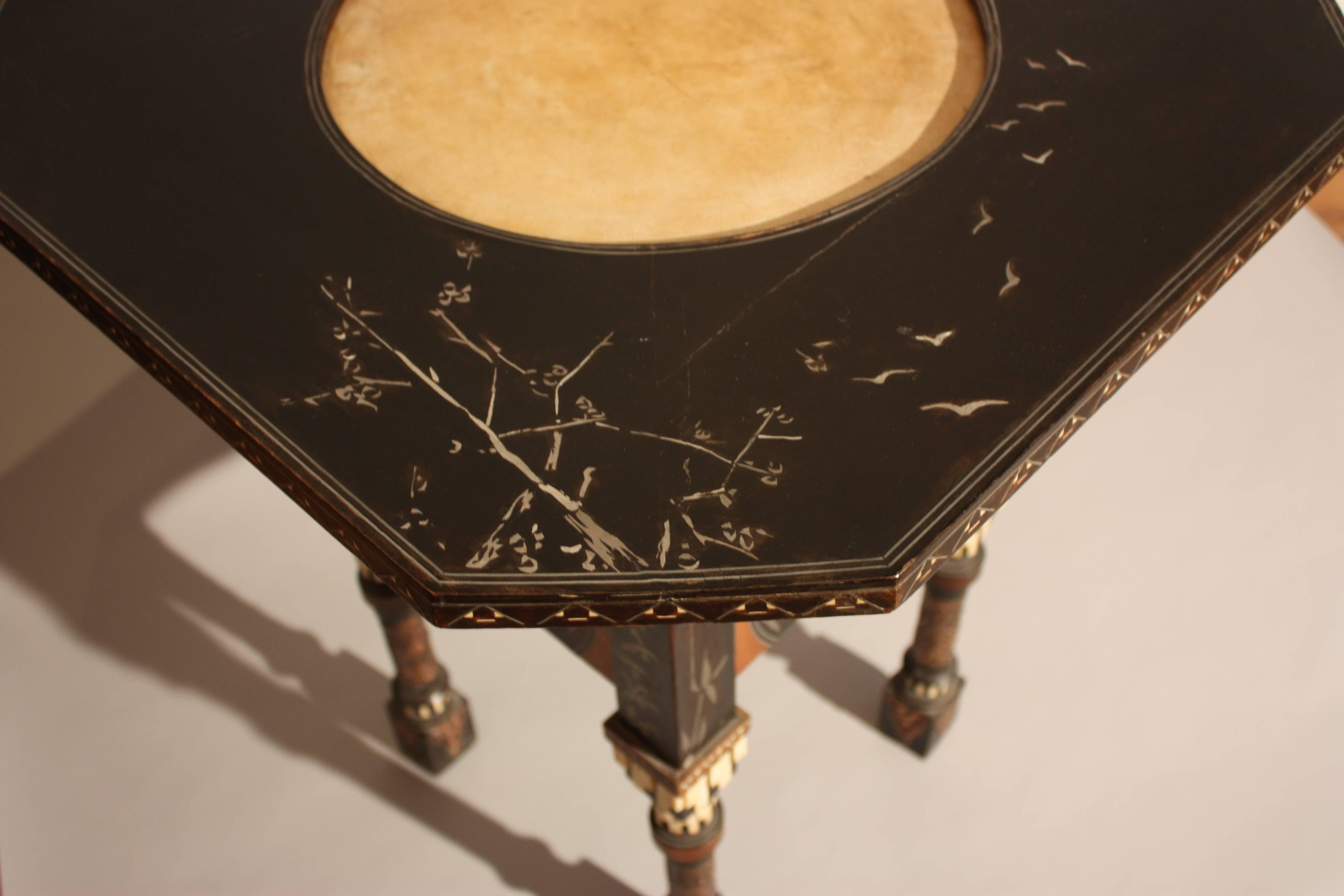 Early 20th Century Carlo Bugatti 1900s Occasional Table