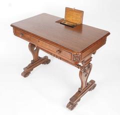 Oak Chamber Writing Table