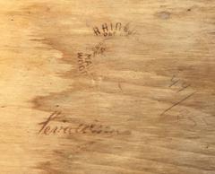 Teak and Birch Waste Paper Bin by Servex