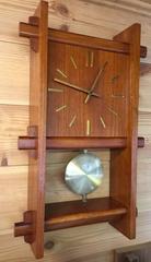 Mid-Century Teak Clock by Westminster of Denmark
