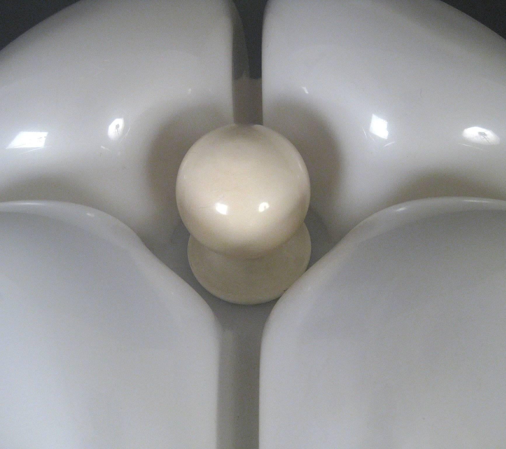 Chrome Large Pipistrelli Lamp by Gae Aulenti for Martinelli Luce