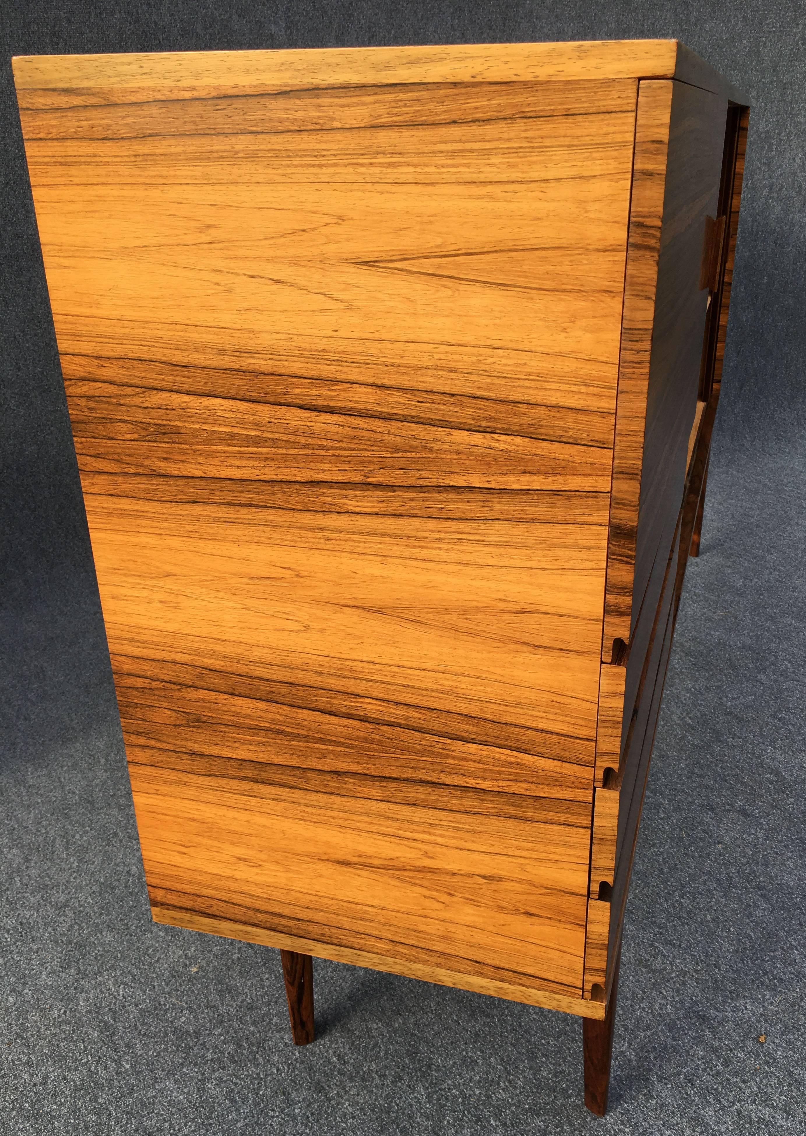 Rosewood Highboard by H. W. Klein for Bramin 1