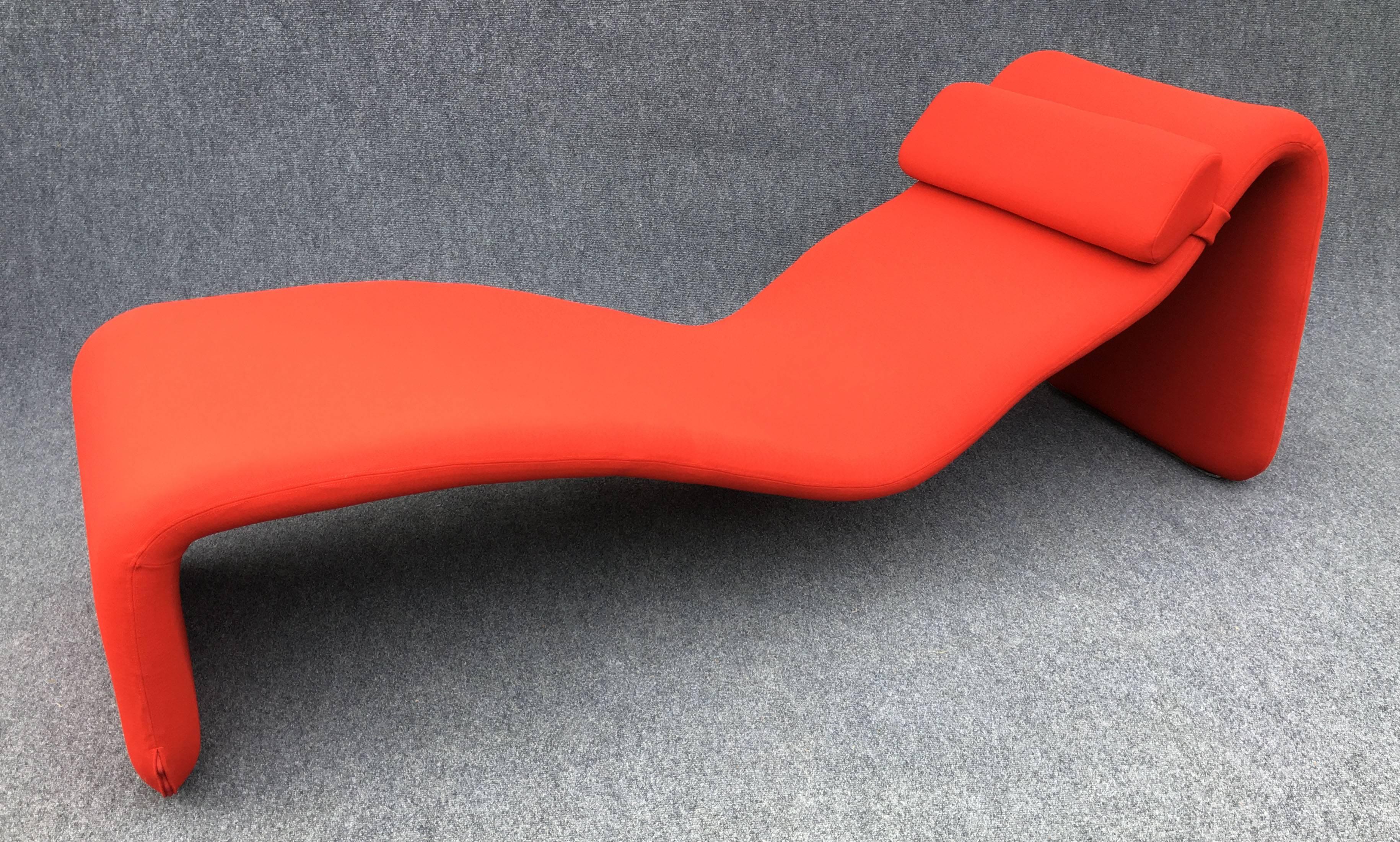 French Djinn Chaise by Olivier Mourgue for Airborne