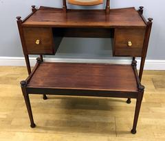 Danish Rosewood Dressing Table and Stool