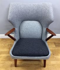Lounge Chair by Kurt Olsen for Slagelse Mobelvaerk
