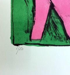 Signed, Numbered Limited Edition Colour Lithograph by Corneille