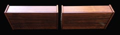 Pair of Danish Rosewood Midcentury Floating Bedside Tables