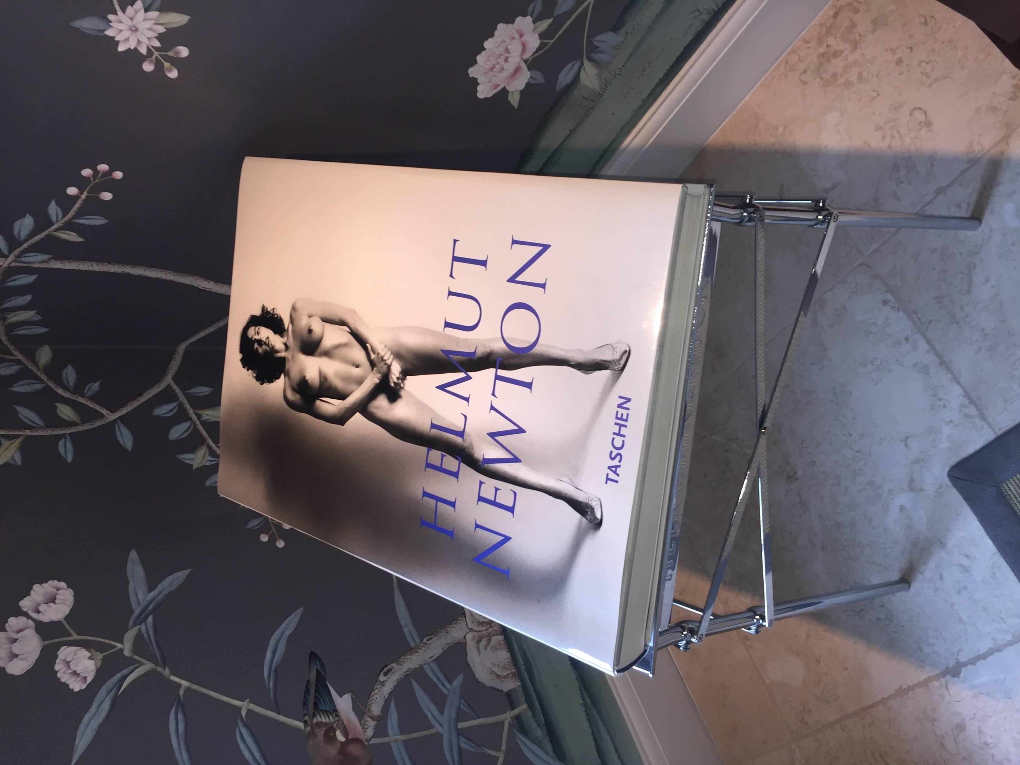 Modern Limited Edition 'Sumo' Book by Helmut Newton on Stand by Philippe Starck