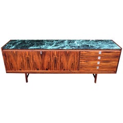 Rosewood and Marble Sideboard by Robert Heritage for Archie Shine