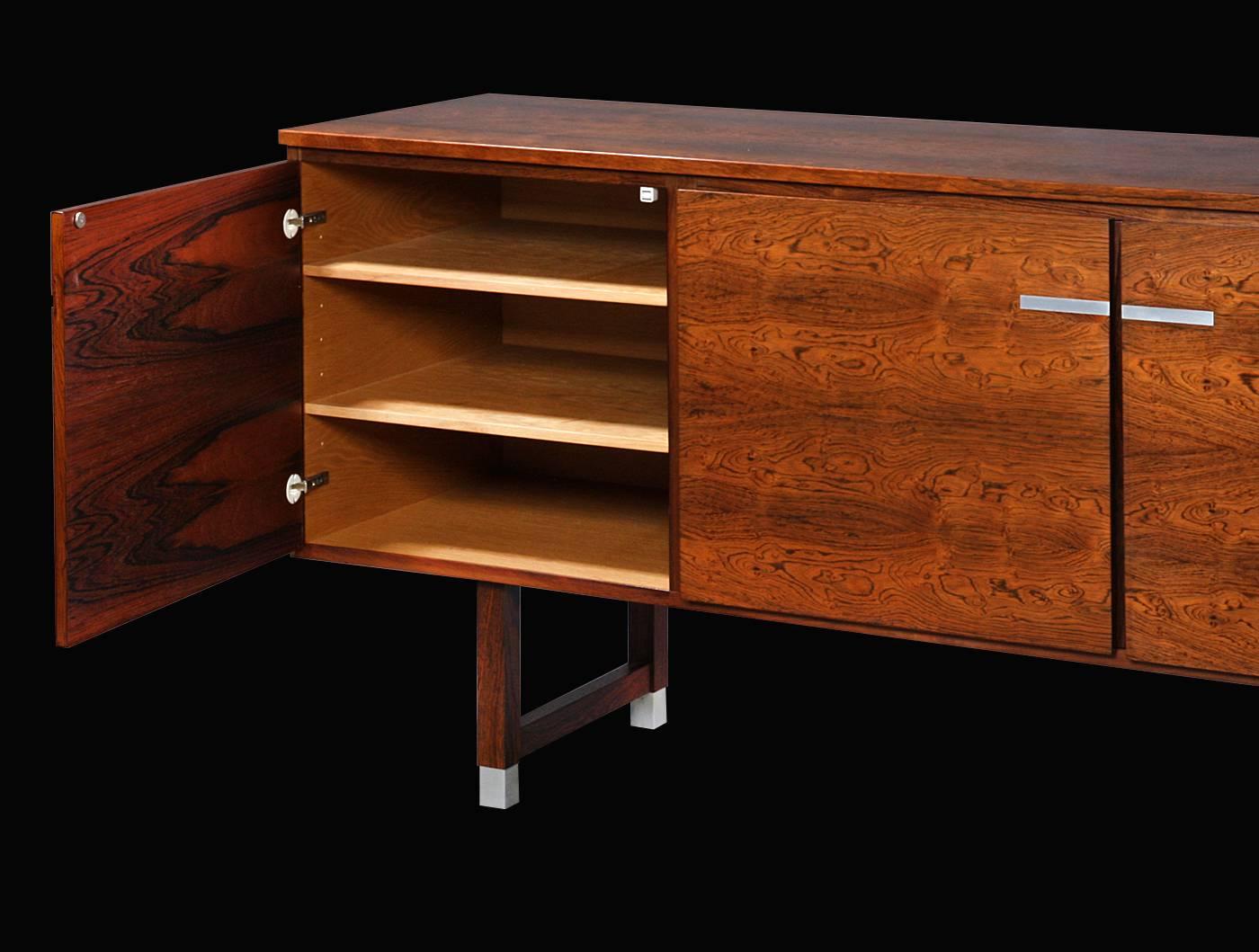 Mid-Century Modern Rosewood Sideboard by Kai Kristiansen for PSA Furniture