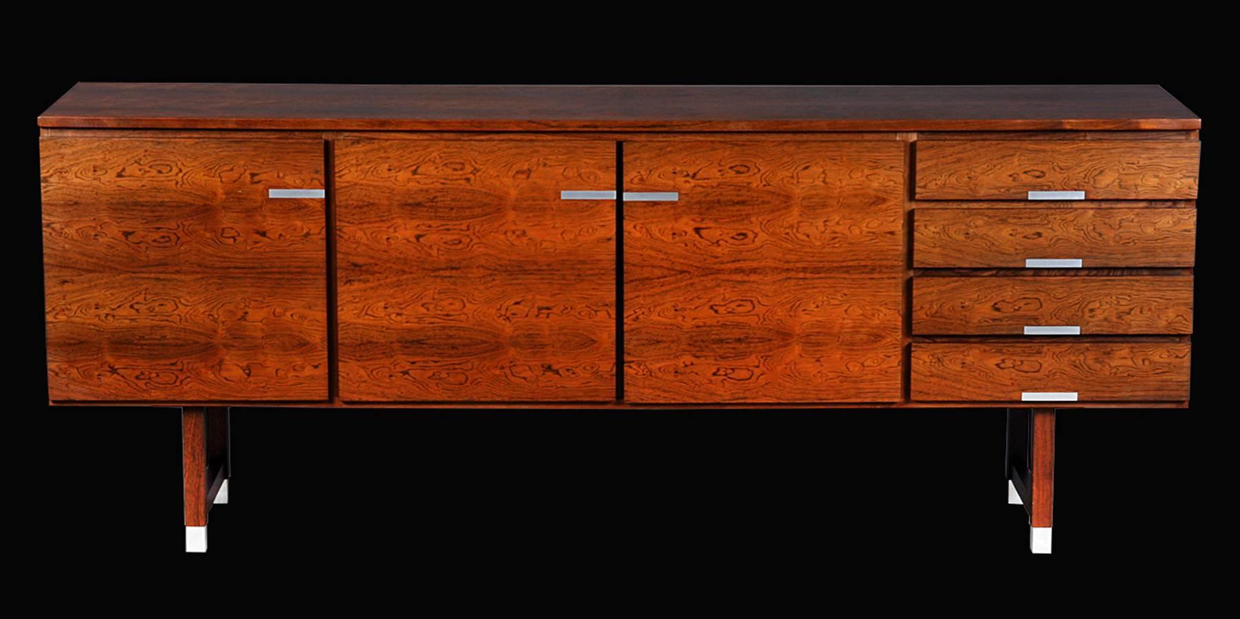 Danish Rosewood Sideboard by Kai Kristiansen for PSA Furniture