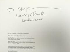 Larry Clark – Los Angeles 2003-2006 Volume I, Signed
