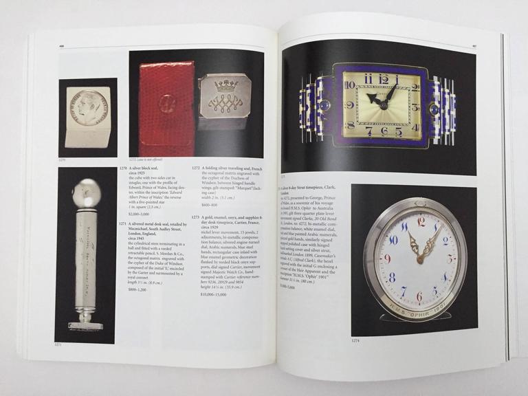 The Duke and Duchess of Windsor 1997 Sothebys Catalogues at 1stDibs