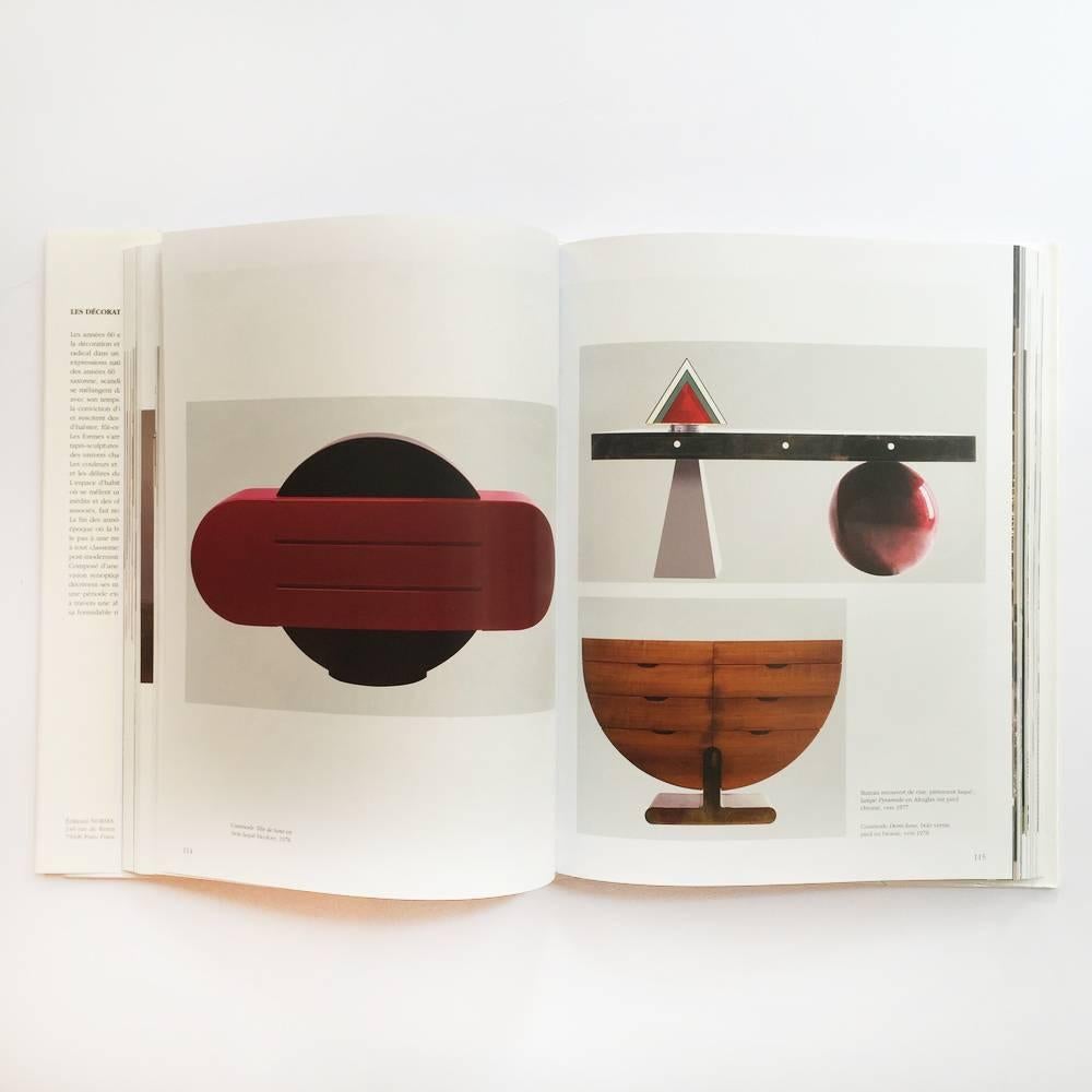 First edition, Norma Editions, 2007. Hardcover.

A beautiful presentation of the best interior and product design of the 1960s and 1970s, published in a large hardcover edition and copiously illustrated. The text is in French, yet the fluent