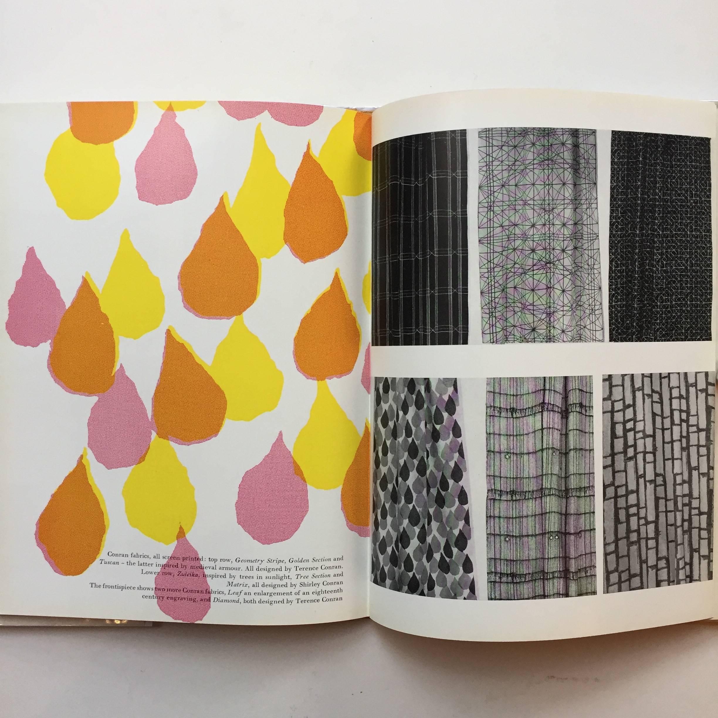 British Terence Conran, Printed Textile Design, 1957