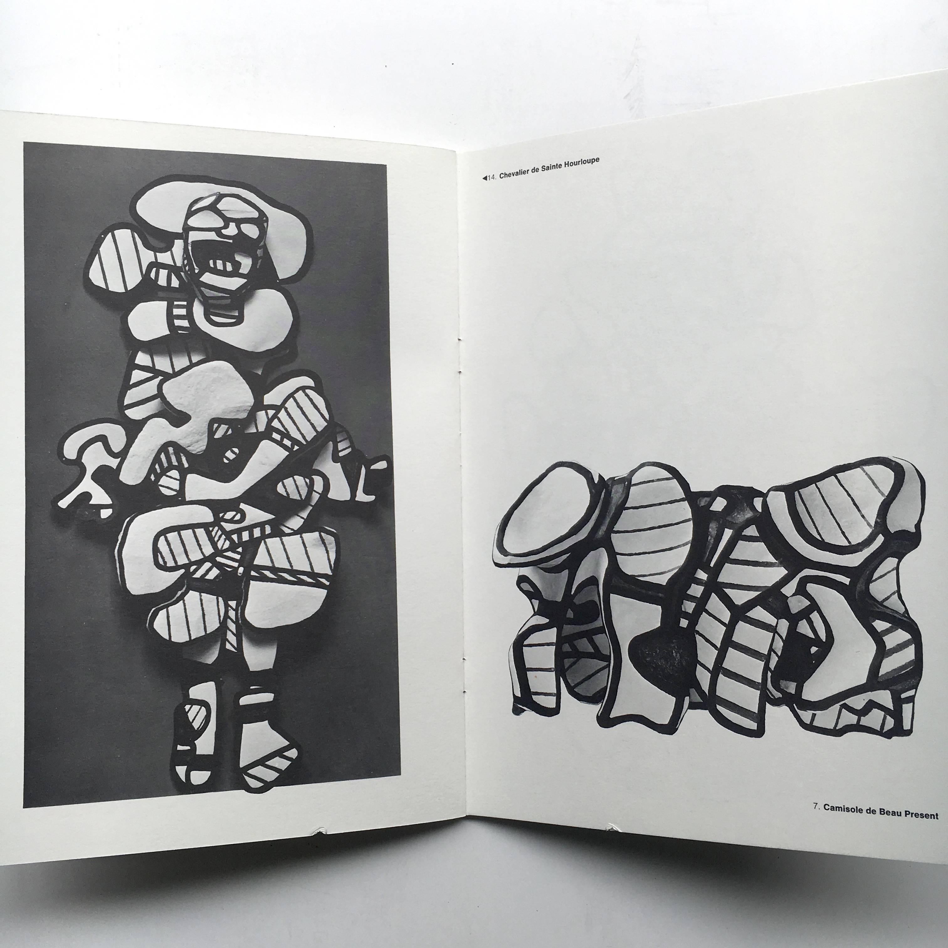 American Jean Dubuffet,  Studies for a Spectacle, 1973 For Sale