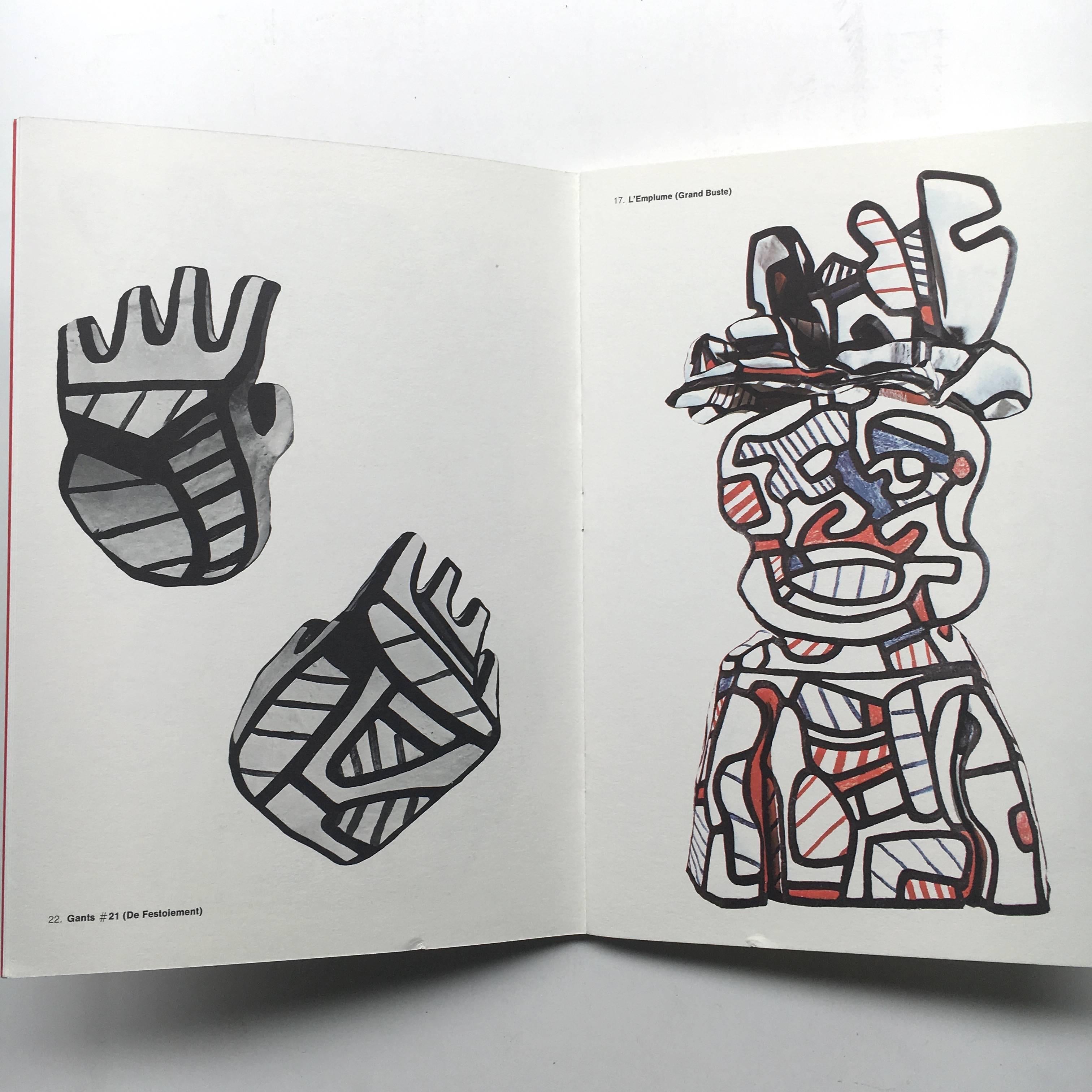 Jean Dubuffet,  Studies for a Spectacle, 1973 In Excellent Condition In London, GB