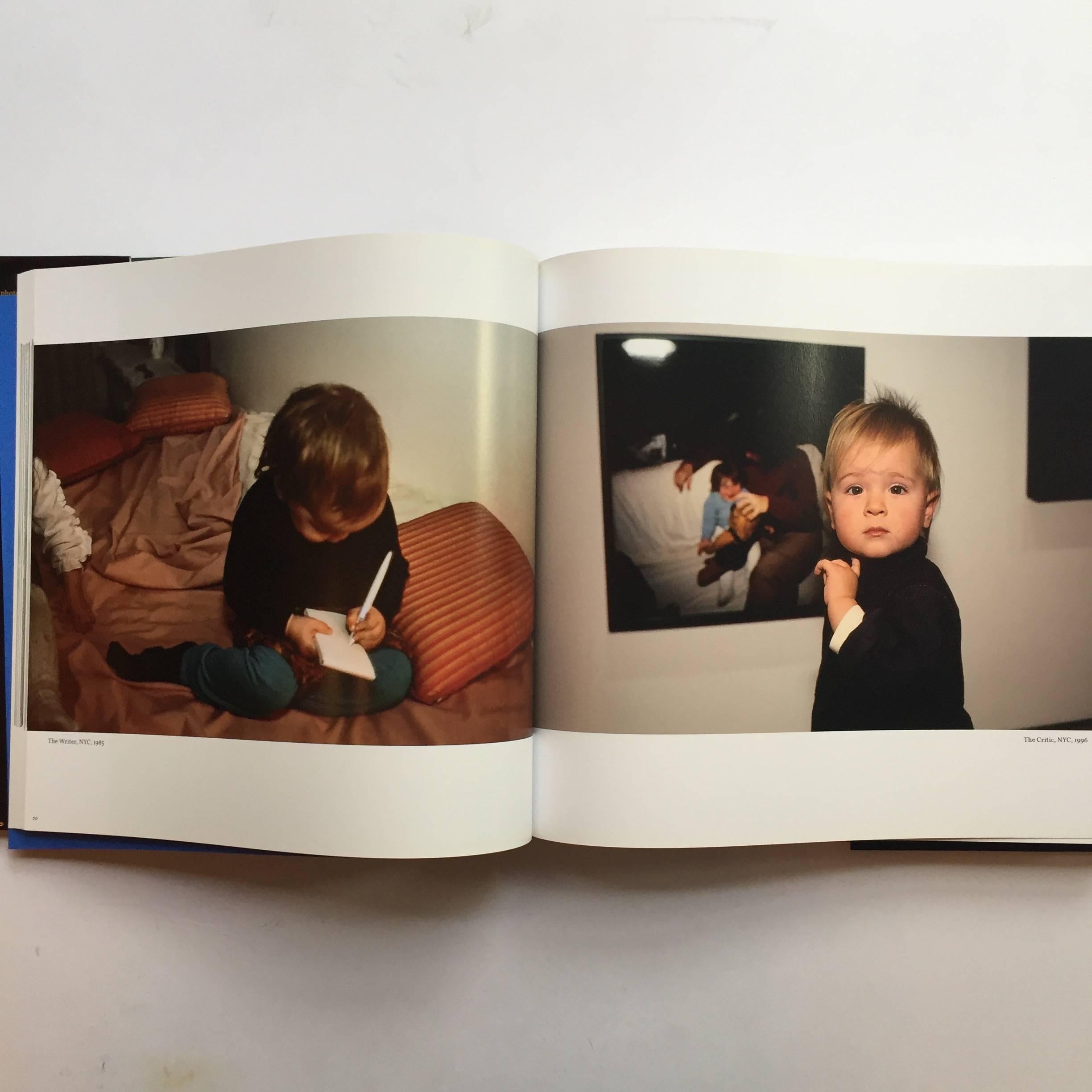 First edition, published by Phaidon, 2014.

In this collection of photographs Nan Goldin takes a softer approach than usual, with selection of several hundred photographs presenting the fleeting journey of childhood and youth from birth to young