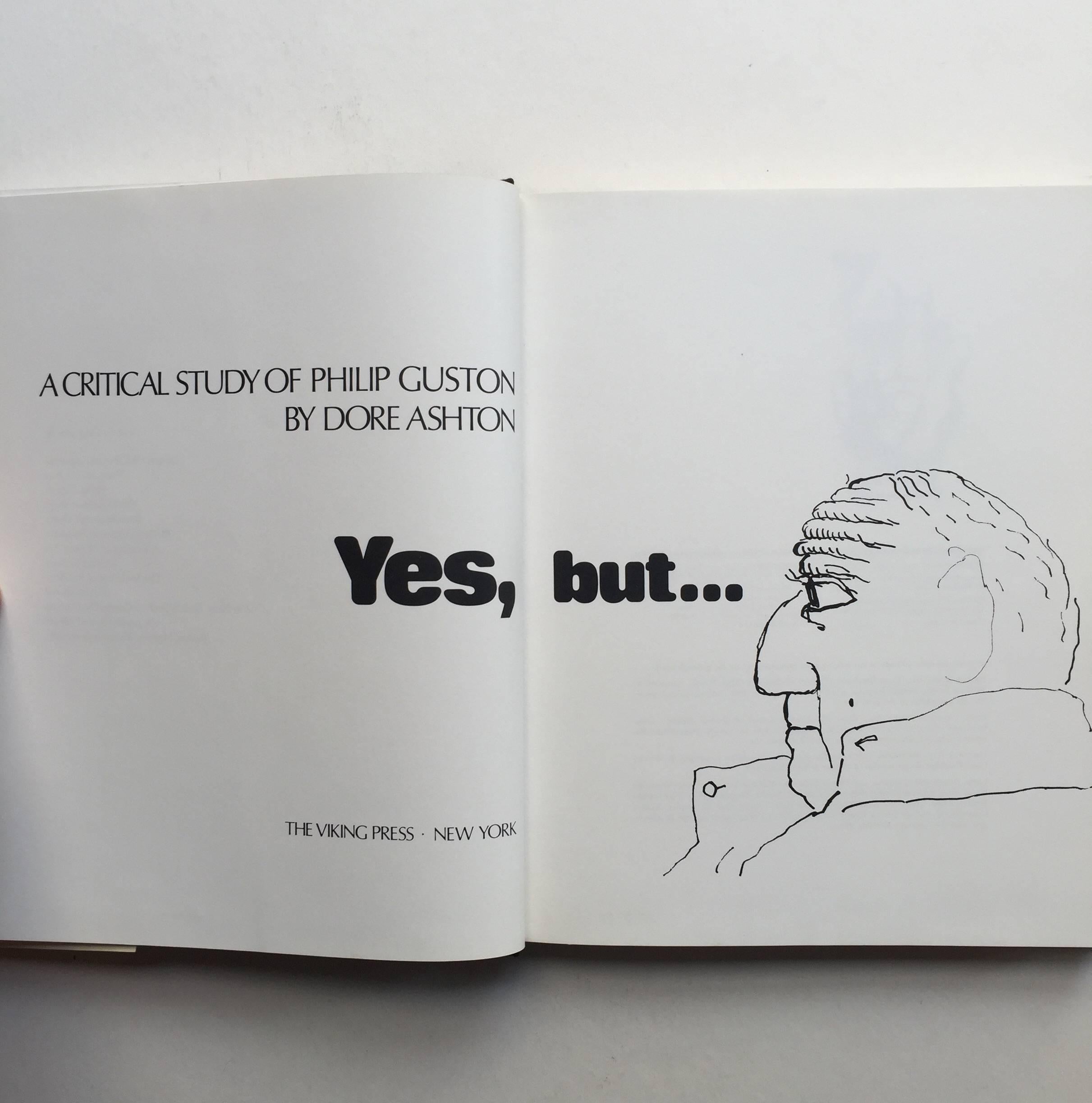 First Edition, published by Viking Press, New York, 1976.

First celebrated as a leading member of the New York School, Philip Guston began his career in Nathanael West's Los Angeles, mastering murals, figurative painting & abstract expressionism