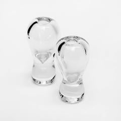Beautiful Pair of Very Rare Christian Dior Vases Signed and Dated 1954