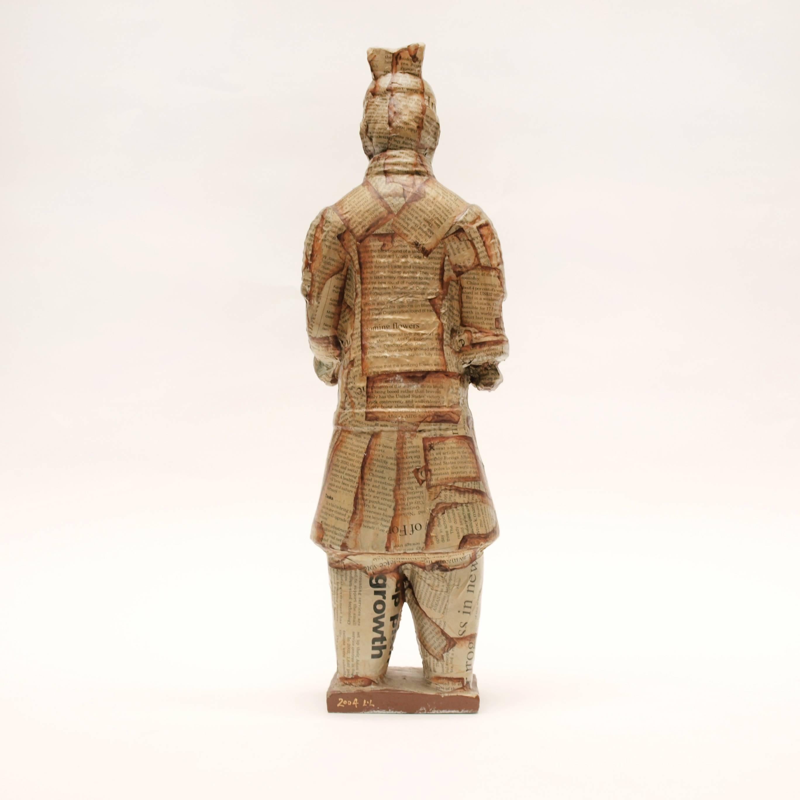 Liu Fenghua & Liu Yong, Terracotta Warrior 2004, Sculpture 1