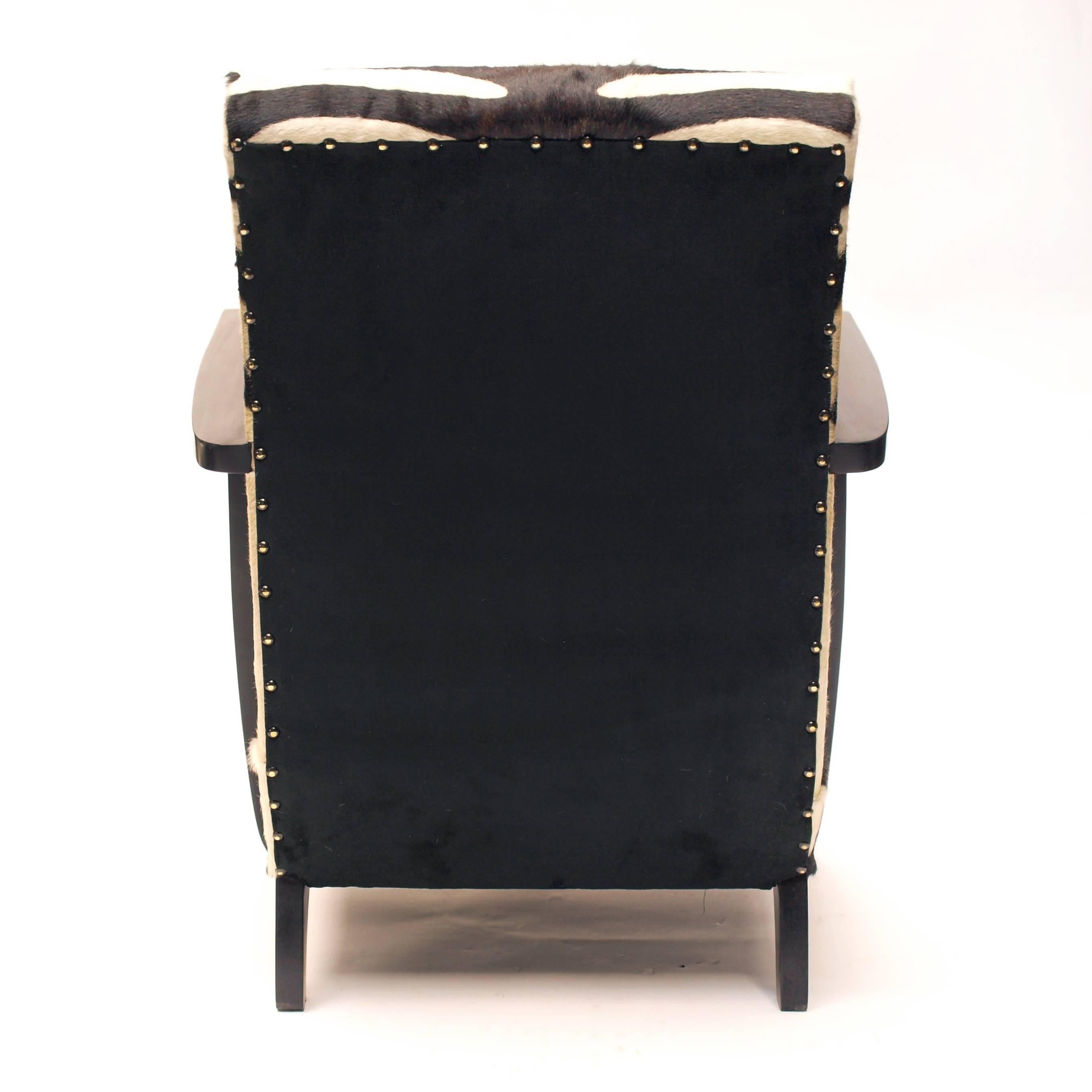 Mid-20th Century French 1930s Chair in the manner of Rene Gabriel