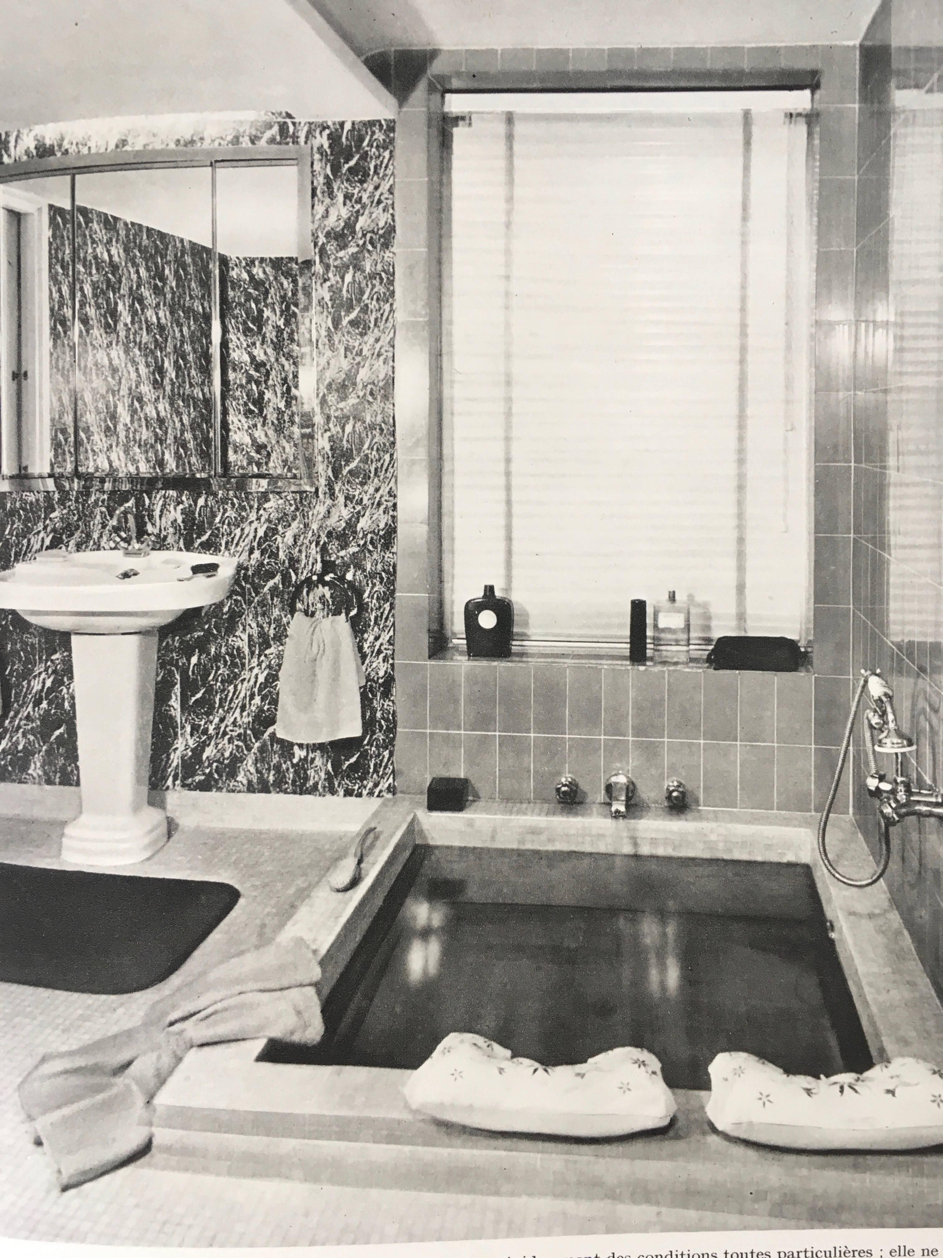 French Wonderful Book on Bathroom Interiors, 1965