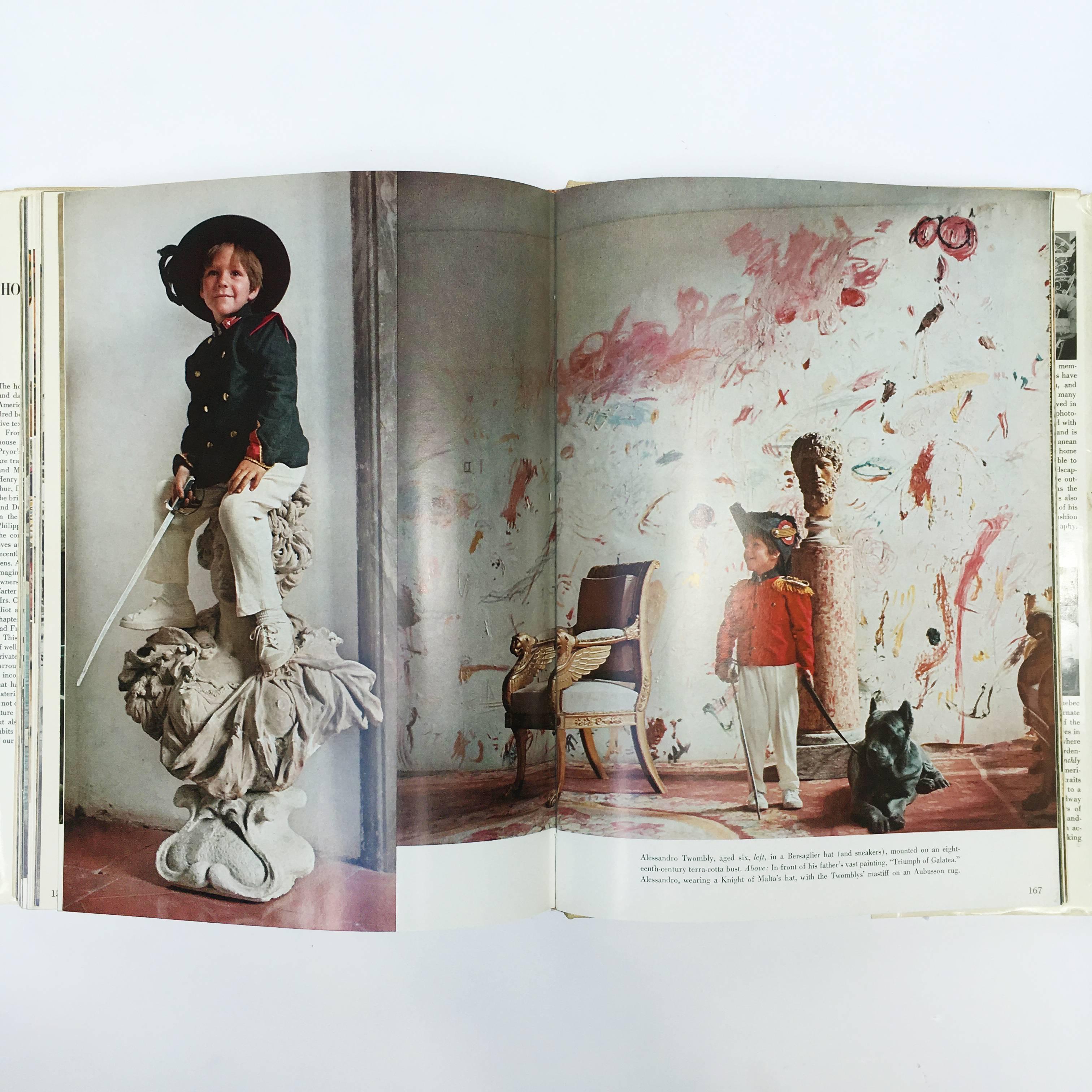 Modern Vogue's Book of Houses, Gardens, People - Horst, Vreeland, Lawford - 1st, 1968 For Sale